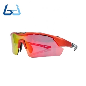 Borjye J121B Laser logo Anti-reflejo Amarillo Semi sin montura Actividades al aire libre Gafas - Product Image 3