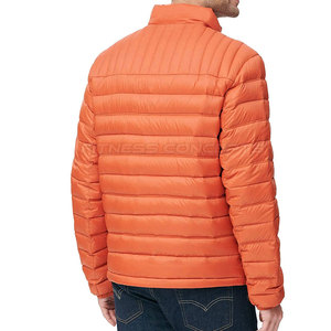 2023 Veste matelassée pour hommes avec logo personnalisé avec col montant Services OEM de haute qualité Nouveau design pour l'hiver - Product Image 3