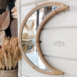 Attan-espejo con forma de media luna para decoración de baño, espejos con soporte bajo en forma de Luna y Media Luna de Ramadán - Product Image 5