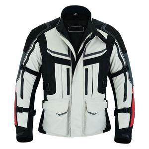 Men Riding Motorcycle Jacket With Durable Material And Road Ready Comfort. - Product Image 3
