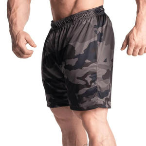Nouveau short de sport pour hommes de haute qualité respirant séchage rapide confortable solide motif sublimé décontracté Fitness teint uni - Product Image 3