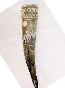 แก้วเบียร์ทรงแตร แก้วน้ำทรงแตรสไตล์ไวกิ้ง แก้วน้ำทรงแตรแบบนอร์ดิก - Product Image 4