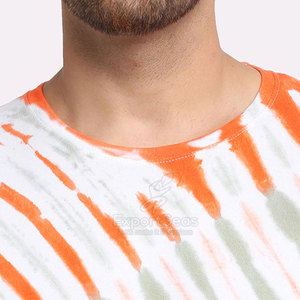 Camiseta Tie Dye para Hombre de Secado Rápido, Color Personalizado, MOQ Bajo, Precio Económico, Superventas - Product Image 5
