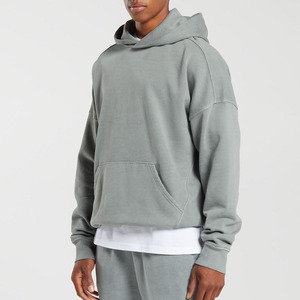 <b>Men's</b> hoodies custom drop shoulder Pockets functional Hoodies oversize <b>pullover</b> Heavyweight hoodie for <b>men</b> Hoodies - Product Image 1