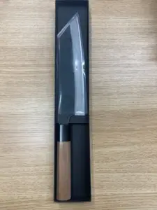 Cuchillo de acero japonés de alta calidad, Bunka, Aogami, mango Octagonal de arce forjado y hecho en Japón