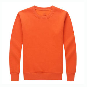 Sudaderas de diseño personalizado Servicio OEM Sudaderas de alta calidad Cuello redondo Fleece Hombres Color personalizado Sudadera regular - Product Image 2