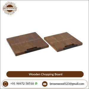 La tabla de cortar de madera con mango hecha a mano más vendida, diseño único para cocina, hoteles, restaurantes, uso disponible a un precio atractivo - Product Image 5