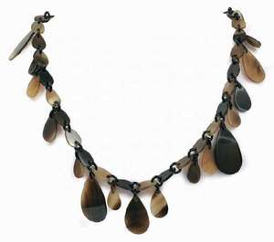 Collar de Cuerno de Búfalo en Oferta, Hecho a Mano, Cuerno Natural, Joyería de Moda de Alta Calidad, Collares de Cuerno de Búfalo - Product Image 2