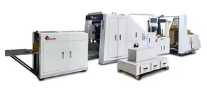 เครื่องผลิตถุงกระดาษด้านล่างสี่เหลี่ยมอัตโนมัติเต็มรูปแบบสำหรับถุงกระดาษคราฟท์ทรงสี่เหลี่ยม - Product Image 6