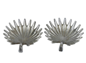 Aluminum Shall <b>Sculpture</b> on <b>Wooden</b> Base Silver Finished for Table Decorative Home and Hotel Decor Living Room Decoration Gifts - Product Image 6