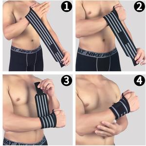 Muñequera de Levantamiento de Pesas, Protección Integral, Transpirable, Antideslizante, Diseño Ligero, Opciones Personalizables, Envío a Todo el Mundo - Product Image 3