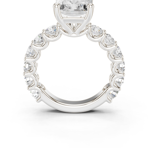 แหวนรูปหัวใจสีเงิน14K สำหรับเด็กผู้หญิงของขวัญวันเกิด - Product Image 3