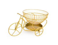 Corbeille à fruits en laiton poli, sculpture d'art antique, artisanat métallique pour table à manger et cuisine, décoration de mariage et cadeau