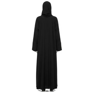 ชุดเดรสแขนยาวสไตล์อิสลามสำหรับผู้หญิงชุดเดรสผ้าโพลีเอสเตอร์แบบสุภาพเรียบร้อยสำหรับผู้ใหญ่ - Product Image 5