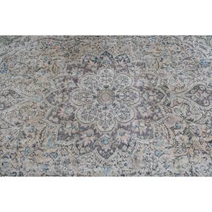 Turkish <b>Rug</b>, 4.9x8.4 ft <b>Vintage</b> <b>Rug</b>, Green Blue Floral Wool <b>Rug</b> - Product Image 5