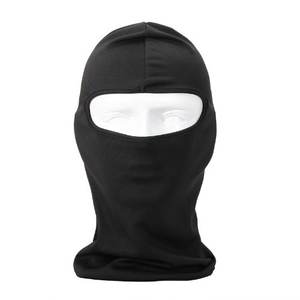 Custom Logo One-Hole Balaclava Hood Cap Solid Knit Full Face Ski Mask Adults Sports Beach Fishing Embroidered DDP Shipping - Product Image 2