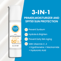 Lotion de base SPF 50, écran solaire, marque privée, soin de la peau, protection UVA UVB, anti-rides, nourrissant, glycérine, visage et corps, éclaircissant