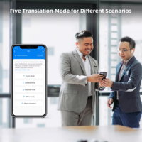 Wooask 2024 Smart Voice sans fil traduire écouteur avec boîtier de charge 144 langue traducteur dispositif traduction écouteurs