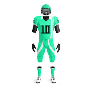 Tenues de football américain pour adultes, sur mesure, dernier design, personnalisables, antibactériennes, prix de gros - Product Image 5