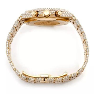 Relojes esqueleto Moissanite | Estilo presidencial de lujo VVS | Suministro mayorista helado - Product Image 4