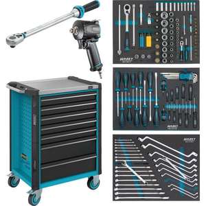 Hazet Assistant <b>Tool</b> <b>Trolley</b> with 7 Drawers and 137pcs Assortments for <b>Tool</b> Organization and Storage - Product Image 1