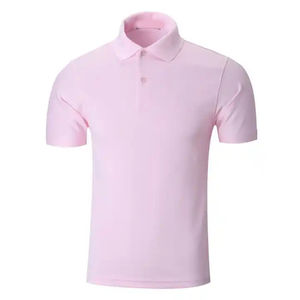 Chemises polo pour hommes en coton de haute qualité, personnalisées avec logo brodé, en gros, pour l'été, unies, sportives, pour le travail - Product Image 1