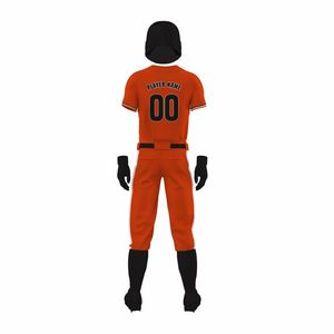 Nuevo uniforme de béisbol para hombres adultos 100% poliéster tela suave liso en precio razonable uniforme de béisbol - Product Image 6