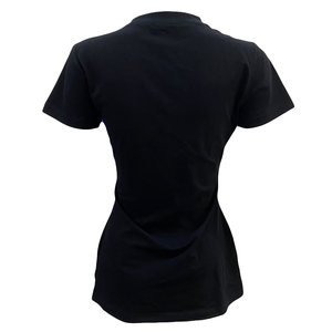 Camiseta con logotipo personalizado para mujer, camiseta informal de manga corta de algodón de verano para mujer, camisetas deportivas con estampado DTG - Product Image 2
