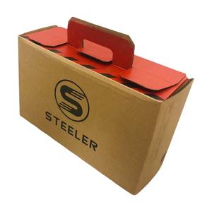 Custom Recyclable Eco-Friendly Corrugated Paper <b>Box</b> for Luxury Self-Erecting Packaging Shoes Clothing Shipping Packaging - Product Image 3