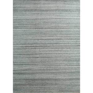 Alfombras de Lana Tejidas a Mano Tesoro, Diseño Rectangular con Rayas Grises y Negras, para Sala de Estar, Poliéster de Alta Calidad PHWL-213 - Product Image 1