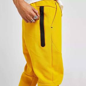 Chándal con cremallera y logotipo personalizado para hombre, venta al por mayor, sudadera con capucha y pantalones de chándal, bolsillos Cargo, conjunto para correr, chándal OEM, 2 uds. - Product Image 6