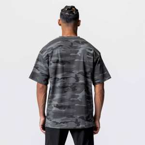 T-Shirt Homme Camo Coupe Ample Surdimensionné Coton Polyester Streetwear Sublimation Camo Imprimé Manches Courtes Décontracté Respirant Tee - Product Image 2