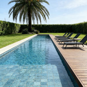 Coque de piscine rectangulaire haut de gamme pour jardins, hôtels et rassemblements joyeux, piscine géante en acrylique pour l'été - Product Image 3