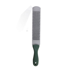 PREMIUM DOBLE CARA DE ACERO INOXIDABLE CASQUILLO DIENTES GRUESOS Y FINOS MANGO DE MADERA ERGONÓMICO HERRAMIENTA DE AGRICULTURA - Product Image 1