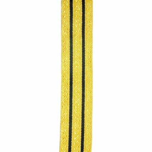 OEM uniforme or dentelle tresse en gros mode religieux métallique ruban dentelle passementerie franges tresse style français vêtement dentelle - Product Image 3