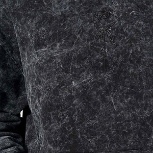 Sudadera con capucha de gran tamaño para hombres fabricados profesionalmente Precios razonables Sudadera con capucha de lavado ácido para hombres en color sólido - Product Image 3