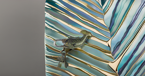 Beautiful <b>Padlocks</b> Fish Pad Lock Long Collectible Locks with Two Keys Functional Brass Is 2.5 Width and 7 Inch White Box Green - Product Image 3