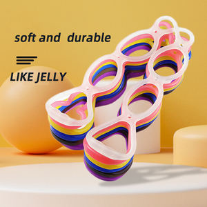 Braccio posteriore spalla 7 fori esercizio corda elastica Stretch Fitness <span class=keywords><strong>Band</strong></span> piede gamba barella mano braccio ginnico per Yoga Pilates - Product Image 3