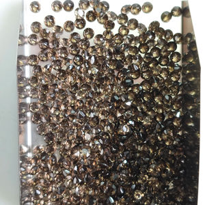 Cuarzo Ahumado Natural de 3MM, Corte Brillante Redondo, Gema Suelta de la Mejor Calidad para la Fabricación de Joyas - Product Image 4