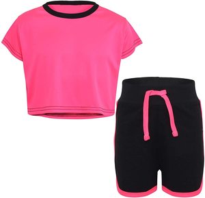 Mode estivale Ensemble de shorts pour femmes-T-shirt à manches courtes uni et blanc-Short 2 pièces-Vêtements pour femmes - Product Image 1