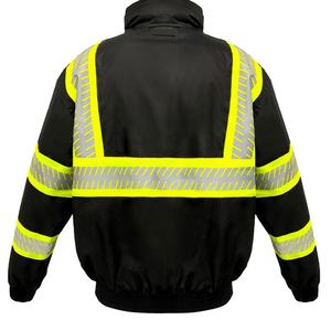 Haute qualité, toutes tailles, veste de sécurité de couleur unie pour le travail, veste haute visibilité la plus vendue avec fonction réfléchissante - Product Image 3