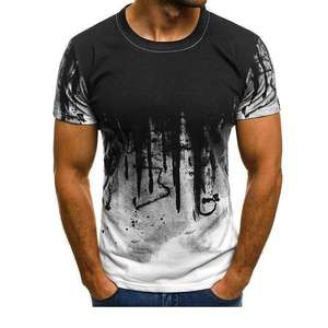 Camisetas estampadas de manga corta Unisex 100% poliéster con logotipo personalizado para hombre, Camisetas estampadas de diseño personalizado de alta calidad para hombre - Product Image 5