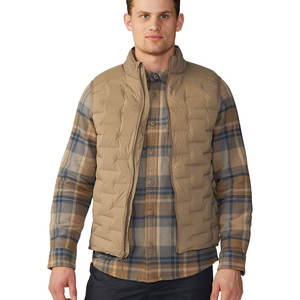 Manteau d'hiver pour hommes de haute qualité, imperméable, coupe ajustée avec décoration en fourrure, manteau d'hiver à fermeture éclair complète de marque privée - Product Image 2