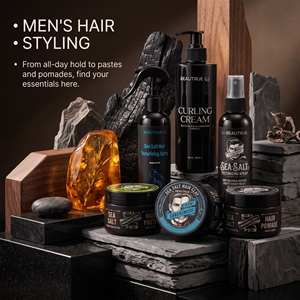 Fournisseur de produits pour barbiers, <span class=keywords><strong>mousse</strong></span> coiffante, spray au sel de mer, crème <span class=keywords><strong>bouclante</strong></span>, argile capillaire, pommade mate, produits coiffants professionnels - Product Image 1