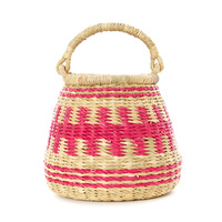Seagrass bolga ghana paniers pour stocker des articles pour la maison panier de marché africain d'herbe de mer naturelle