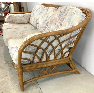 Canapé moderne en rotin, mobilier minimaliste en rotin, banc de salon en bois, design contemporain, disponible à des prix de gros. - Product Image 4