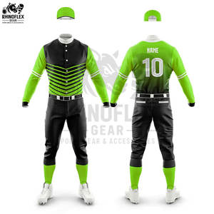 Meilleure vente, top ventes, uniformes de baseball respirants personnalisés, vente en gros, uniformes de baseball à sublimation de qualité supérieure - Product Image 4