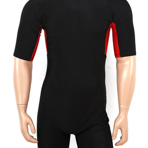 ชุดว่ายน้ำชุดว่ายน้ำชิ้นเดียวมีซิปด้านหน้าเต็มตัวสำหรับผู้ชายชุดว่ายน้ำสำหรับฤดูใบไม้ผลิ - Product Image 6