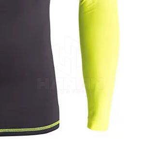 Camisas de compresión de LICRA/poliéster de último diseño para hombre, ropa deportiva personalizable transpirable de secado rápido - Product Image 5