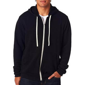 เสื้อฮู้ดมีซิปเต็มตัวสำหรับผู้ชายและผู้หญิงเสื้อสเวตเชิ้ตขนแกะมีฮู้ดสำหรับผู้ใหญ่ผ้าคอตตอนผสมสำหรับฤดูหนาว - Product Image 1